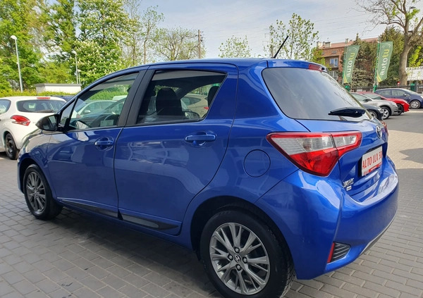 Toyota Yaris cena 49900 przebieg: 82103, rok produkcji 2017 z Warszawa małe 529